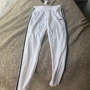 White Adidas Joggers